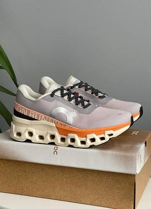 On cloudmonster 2 glacier tangerine