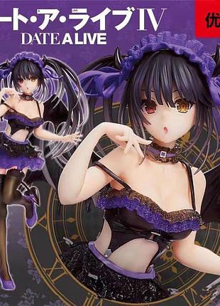 Аніме фігурка 20 см курумі токісакі рандеву с життям kurumi tokisaki date a live little demon sprite вампір