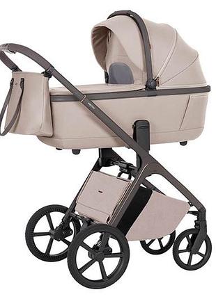 Коляска універсальна vector crl-6552 2в1 angora beige carrello
