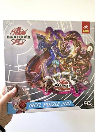 Нові в коробці пазли trefl «бакуган» (bakugan — vestroia)  на 200 елементів (39037)