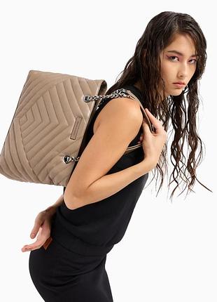 Стеганая сумка armani exchange