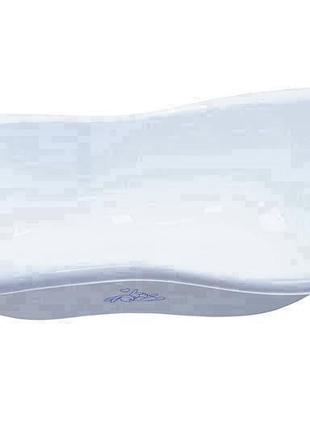 Ванночка со сливом 102 см kr-005-103 "lux зайчики" белая tega