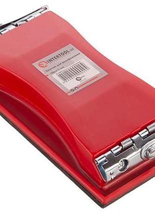 Брусок для шліфування intertool 100 х 210 мм (ht-0002)