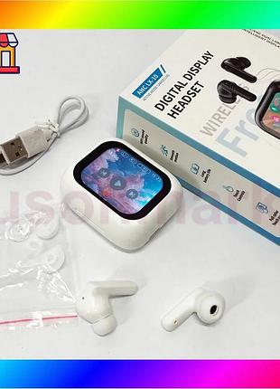 Bs наушники беспроводные lx-10 best mix tws earbuds с led дисплеем, bluetooth гарнитуры, вакуумные нау bas77/n