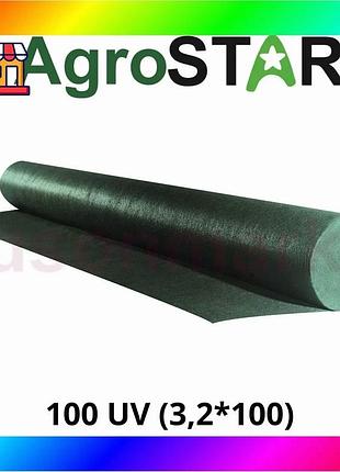 Bs агроволокно"agrostar"100 uv тем-зел(3,2*100)* bas77/n