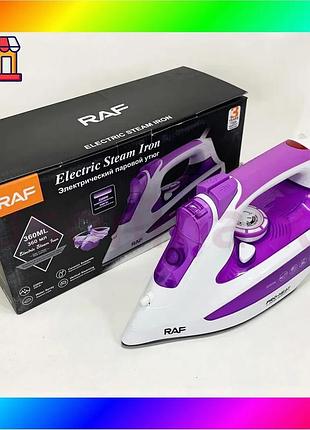 Bs праска з керамічною best mix підошвою raf r.1233 потужність 2200вт 320 мл purple bas77/n
