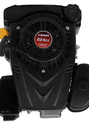 Двигатель бензиновый loncin lc1р75f (6,5 л.с., вертикальный вал, шпонка 22 мм, евро 5)