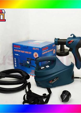 Bs краскопульт электрический для best mix стен 1650 вт. boxer bx-771 электрический краскораспылитель. bas77/n
