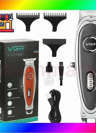 Bs триммер vgr v-263 best mix black bas77/n