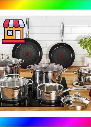 Bs набір посуду tefal best mix duetto+ 12 предметів g732sc55 bas77/n