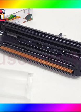 Bs вакуумный автоматический упаковщик best mix с дисплеем vacuum sealer new black bas77/n