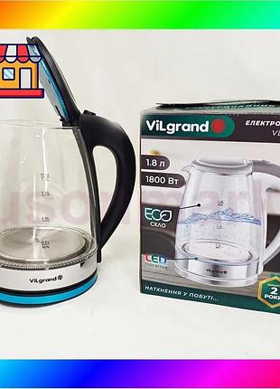 Bs электрочайник vilgrand vl1188gk best mix 1800вт 1.8л bas77/n