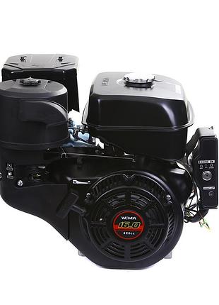 Двигун бензиновий weima wm190fе-s new (шпонка, 16 л.с., електростартер)