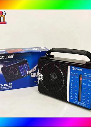 Bs портативний fm радіоприймач best mix golon rx-a06ac акустична система програвач від батарей від мер bas77/n
