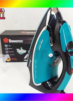 Bs парова праска domotec best mix ms-1193g керамічна підошва паровий удар вертикальне відпарювання 120 bas77/n