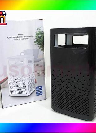 Bs лампа від комарів best mix usb bug zapper fly. колір: чорний bas77/n