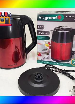 Bs электрочайник vilgrand vs-20216 best mix red 2 л bas77/n