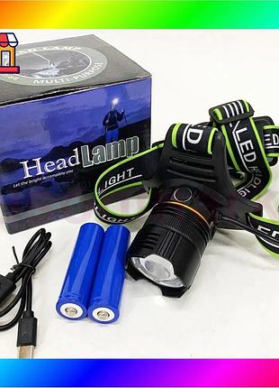 Bs фонарь налобный a16-gt best mix 2x18650 bas77/n