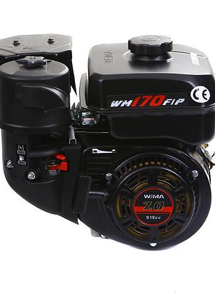 Двигун бензиновий weima wm170f-t/20 new (шліци 20 мм) 7 к.с.