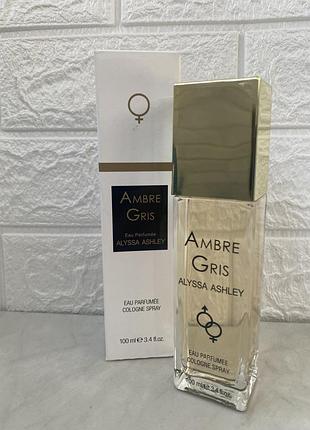 Alyssa ashley ambre gris 100 мл парфумована вода для жінок, спрей