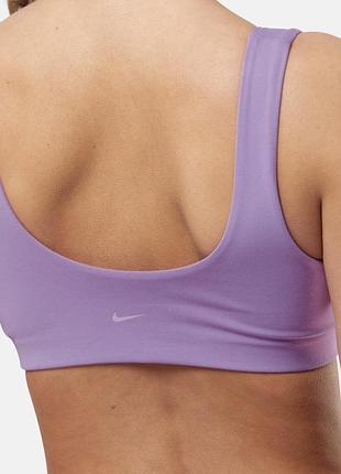 Бузковий спортивний топ, бра для занять спортом nike