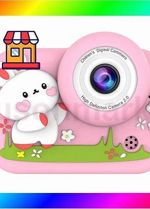 Bs дитячий фотоапарат m03 best mix pink rabbit bas77/n