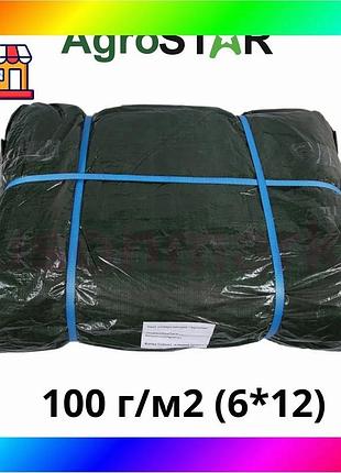 Bs тент універсальний"agrostar" 100(6*12)зел bas77/n