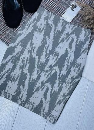 Нова коротка спідниця s m трикотажна спідниця по фігурі