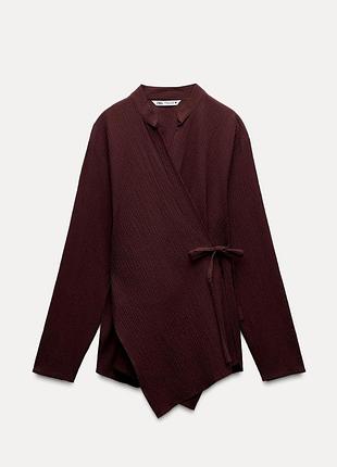 Женское кимоно накидка zara размер л