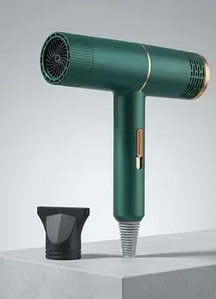 Фен hairdryer hbmн с ионизацией и тремя режимами, зеленый