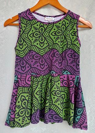 Топ з баскою baba design розміру s / m жінкам віскоза