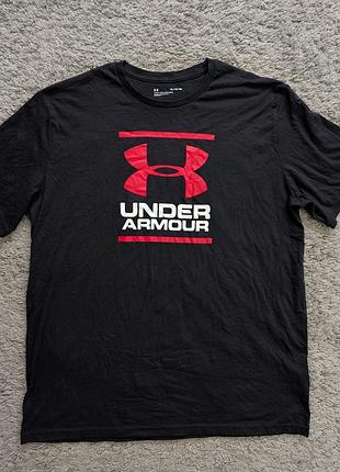 Футболка under armour, size xl, стан ідеальний 51 підпахви 63 довжина 78