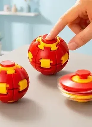 Фіджет-антистрес 3d спінер червоний