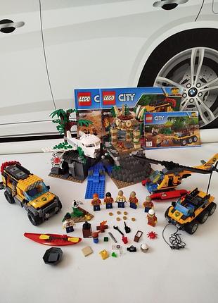 Конструктор lego city 60161 база исследователей джунглей