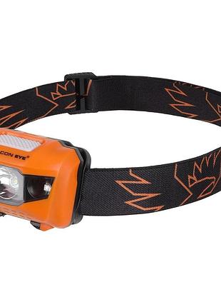 Ліхтар налобний falcon eye orion (160 lm) cool white/red/green led orange (fhl0014)
