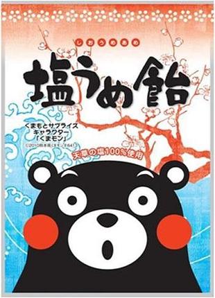 Okura kumamon salted plum candy соленые леденцы со вкусом сливы, 90 г