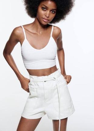 Джинсові шорти zara