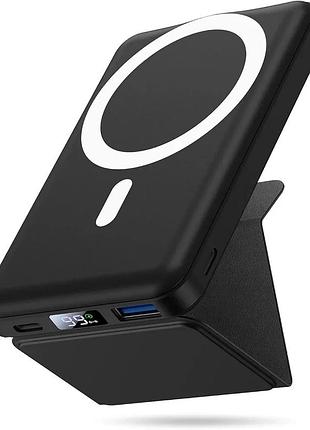 Power bank yiisonger 10000 мач с magsafe, быстрая зарядка 22,5 вт