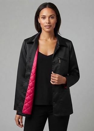 Женская стильная осенняя куртка liz claiborne р.м