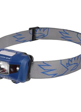 Ліхтар налобний falcon eye orion (160 lm) cool white/red/green led blue (fhl0015)