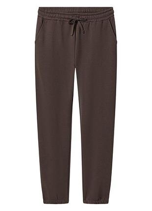 Спортивні штани slim fit з начосом для жінки esmara lidl 492376 s коричневий