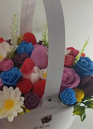 Мыльные букеты