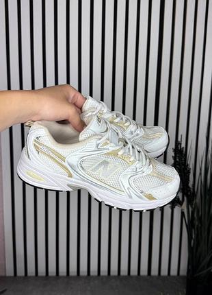 Стильні жіночі кросівки new balance 530 white stoneware