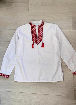 Вышиванка для мальчика, р.140