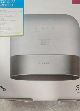 Гібридна uv/led-лампа для манікюру та педикюру sunuv sun3 (або модифікація sun 3s) потужністю 48 вт.