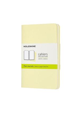 Записник moleskine cahier кишеньковий, нелінований ніжний жовтий (ch013m23)