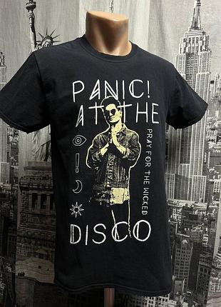 Двусторонняя туровая футболка panic! at the disco - pray for the wicked tour 2019 (размер m) / мерч группы