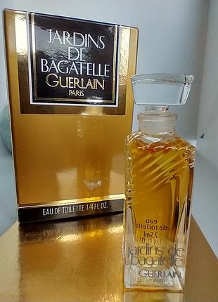 Jardins de bagatelle guerlain оригінал вінтаж мініатюра 7.5 мл