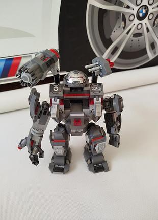 Робот володаря lego marvel 76124 (war machine buster) — тільки хутро