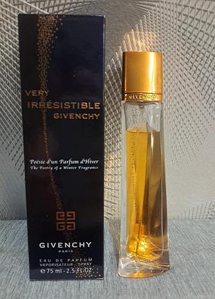 Givenchy very irrésistible poésie d’un parfum d’hiver — 75 мл
